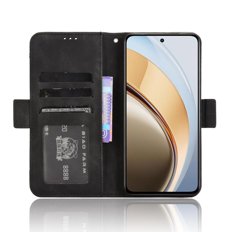 For vivo V40 Lite 4G / 5G IDN Skin Feel Calf Texture Card Slots Leather Phone Case