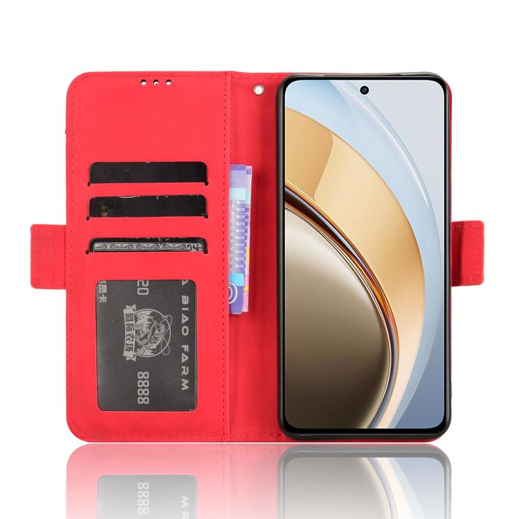 For vivo V40 Lite 4G / 5G IDN Skin Feel Calf Texture Card Slots Leather Phone Case