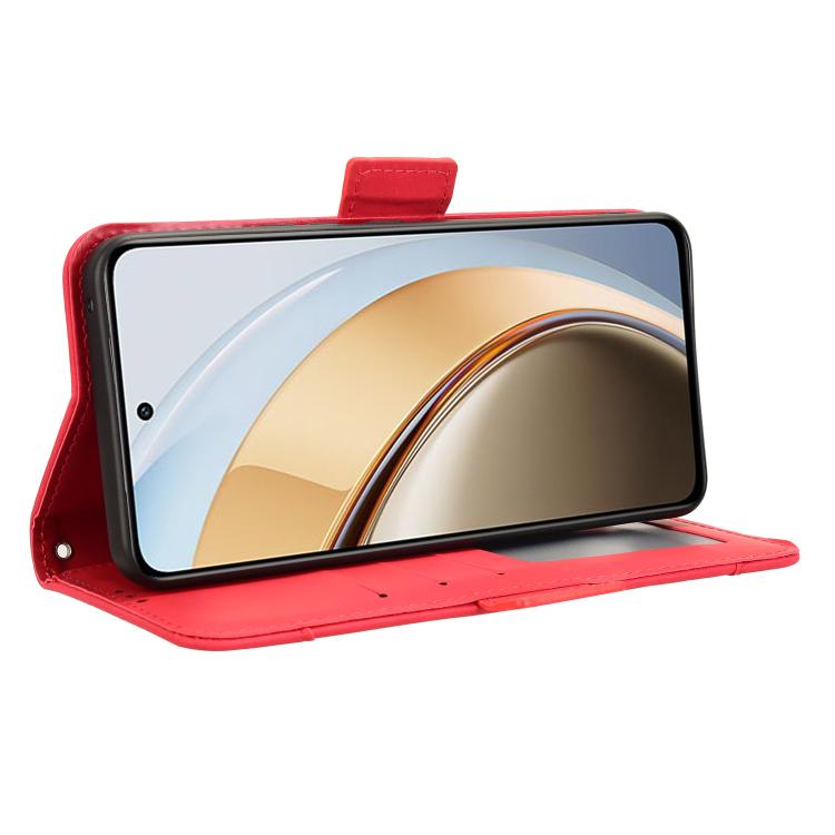 For vivo V40 Lite 4G / 5G IDN Skin Feel Calf Texture Card Slots Leather Phone Case