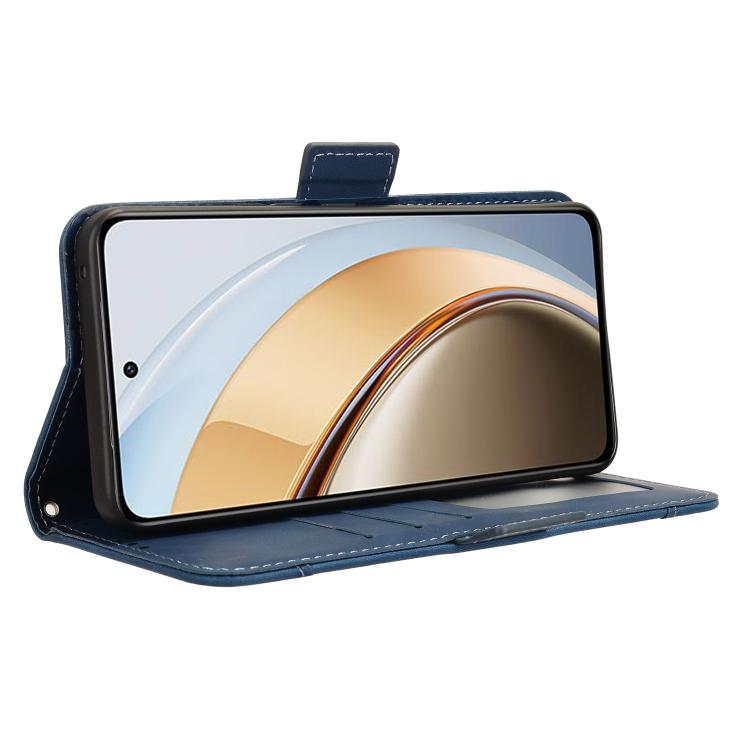 For vivo V40 Lite 4G / 5G IDN Skin Feel Calf Texture Card Slots Leather Phone Case