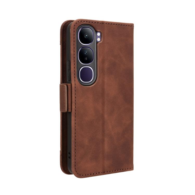 For vivo V40 Lite 4G / 5G IDN Skin Feel Calf Texture Card Slots Leather Phone Case