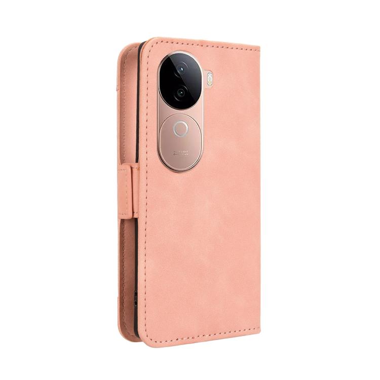 For vivo V40e 5G / iQOO Z9S 5G Skin Feel Calf Texture Card Slots Leather Phone Case