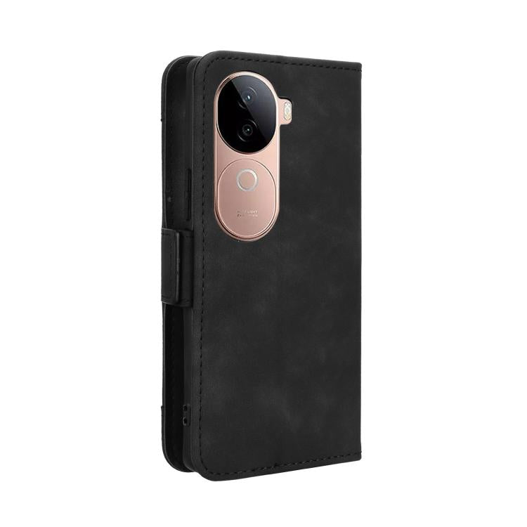 For vivo V40e 5G / iQOO Z9S 5G Skin Feel Calf Texture Card Slots Leather Phone Case