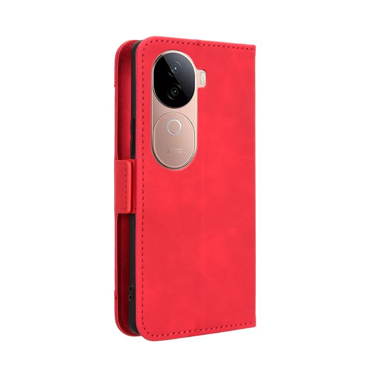 For vivo V40e 5G / iQOO Z9S 5G Skin Feel Calf Texture Card Slots Leather Phone Case