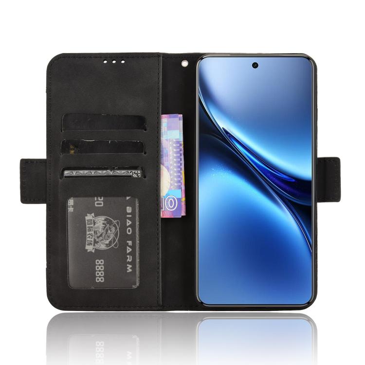 For vivo X200 Pro 5G Skin Feel Calf Texture Card Slots Leather Phone Case