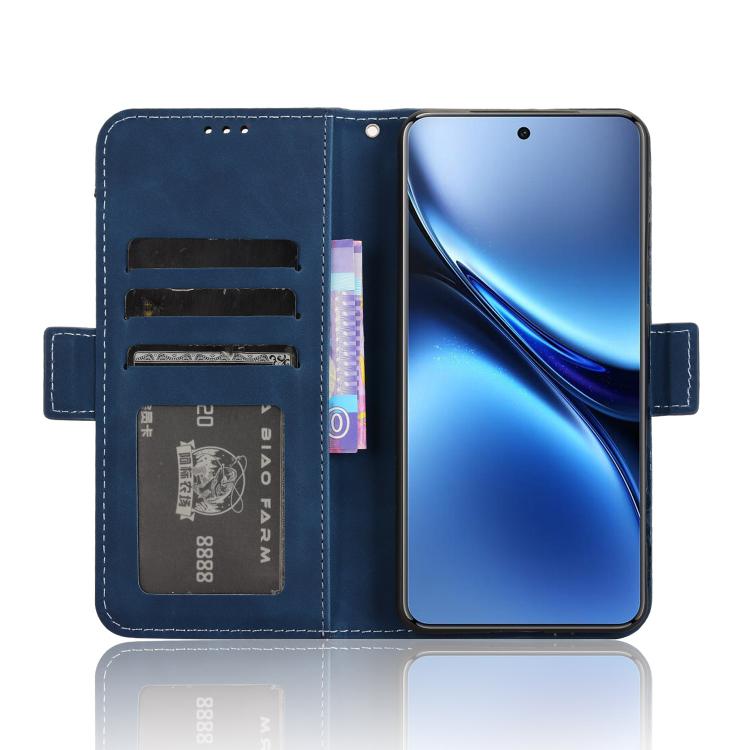 For vivo X200 Pro 5G Skin Feel Calf Texture Card Slots Leather Phone Case