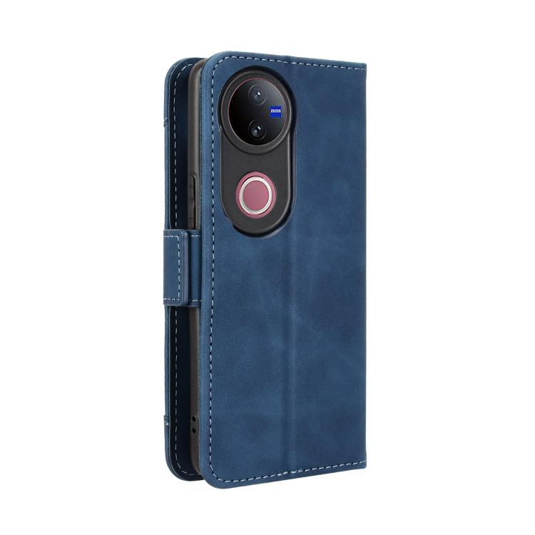 For vivo V50 5G Skin Feel Calf Texture Card Slots Leather Phone Case