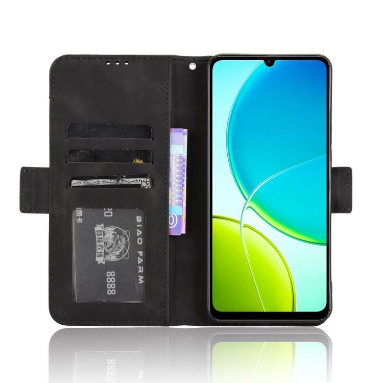 For vivo Y04 4G / Y29s 5G Skin Feel Calf Texture Card Slots Leather Phone Case