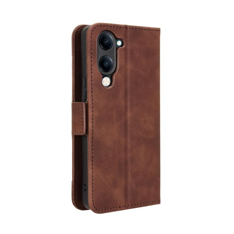 For vivo Y04 4G / Y29s 5G Skin Feel Calf Texture Card Slots Leather Phone Case