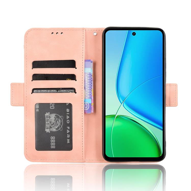 For vivo Y29 4G / T4x 5G Skin Feel Calf Texture Card Slots Leather Phone Case