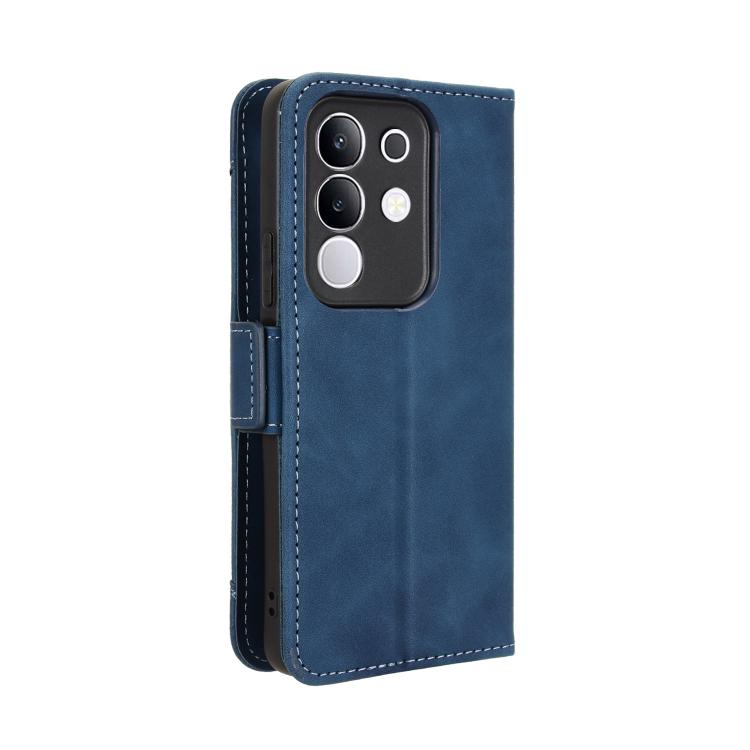 For vivo Y29 4G / T4x 5G Skin Feel Calf Texture Card Slots Leather Phone Case