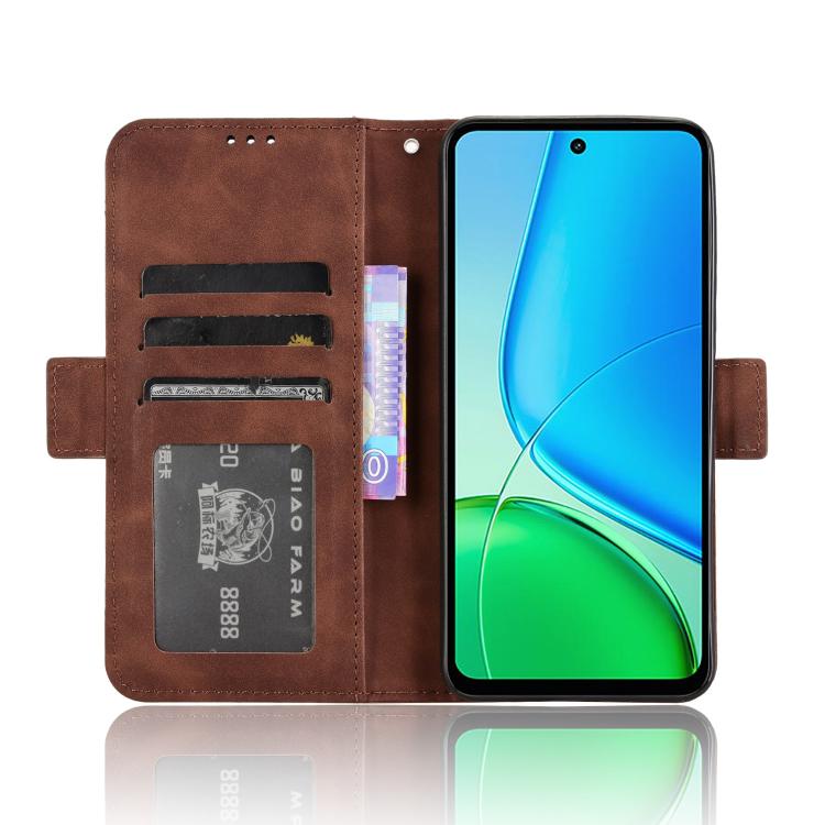 For vivo Y29 4G / T4x 5G Skin Feel Calf Texture Card Slots Leather Phone Case