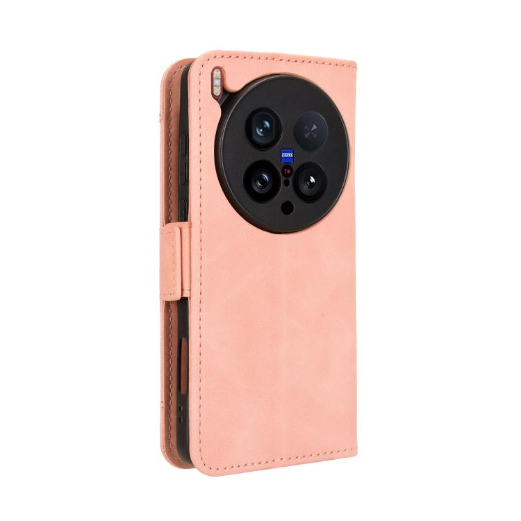 For vivo X200 Ultra 5G Skin Feel Calf Texture Card Slots Leather Phone Case