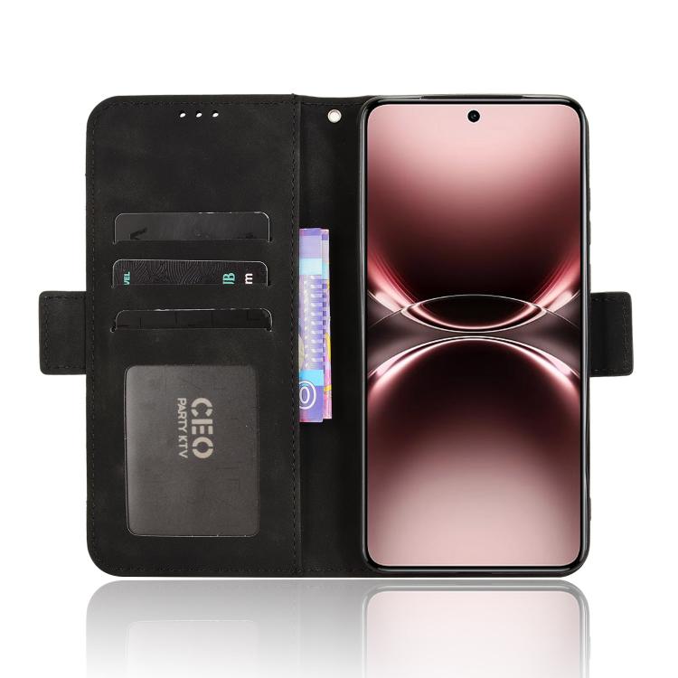 For vivo X200 Ultra 5G Skin Feel Calf Texture Card Slots Leather Phone Case