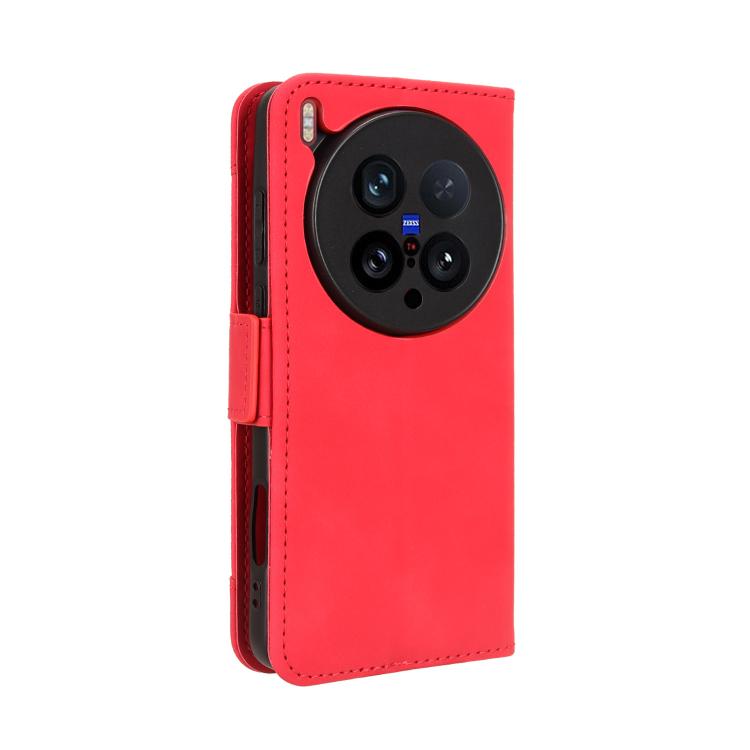 For vivo X200 Ultra 5G Skin Feel Calf Texture Card Slots Leather Phone Case