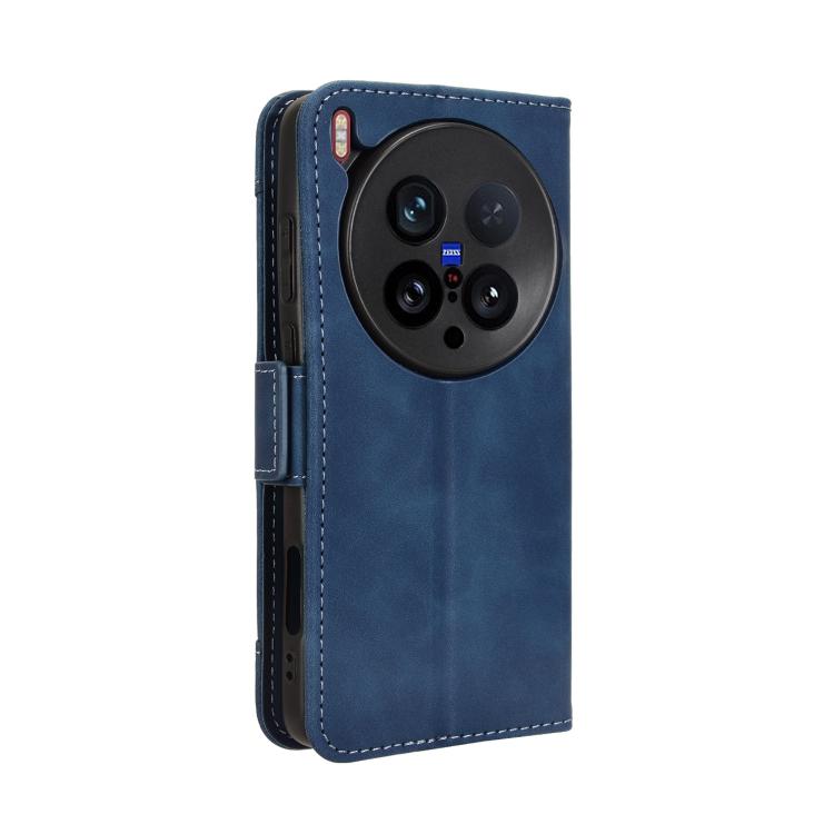 For vivo X200 Ultra 5G Skin Feel Calf Texture Card Slots Leather Phone Case