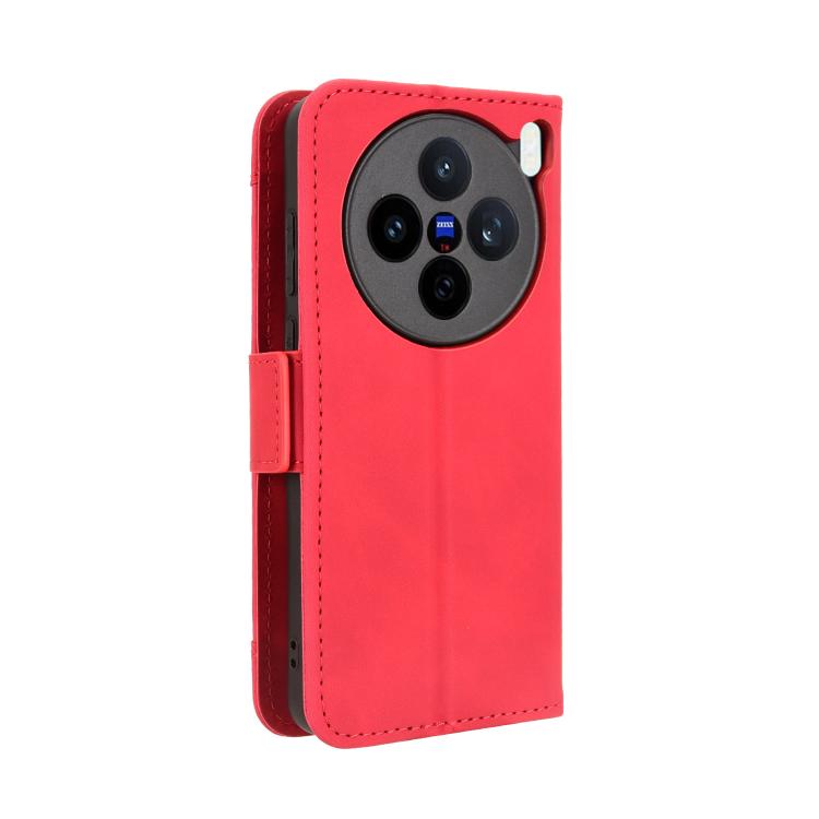 For vivo X200s 5G Skin Feel Calf Texture Card Slots Leather Phone Case