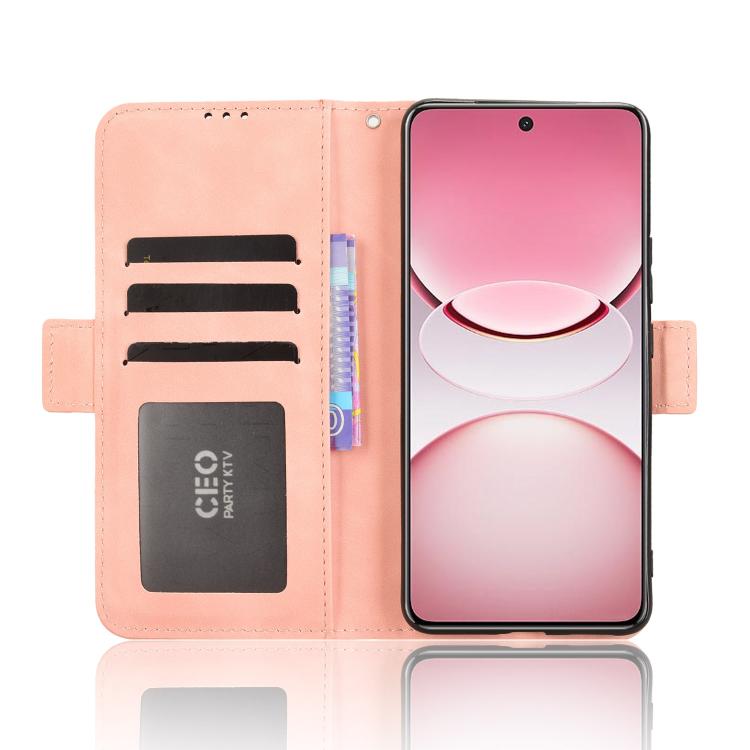 For vivo T4 5G / iQOO Z10 5G Global Skin Feel Calf Texture Card Slots Leather Phone Case