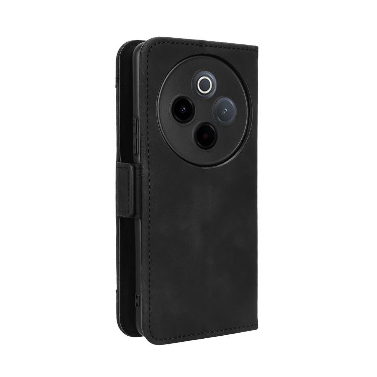For vivo T4 5G / iQOO Z10 5G Global Skin Feel Calf Texture Card Slots Leather Phone Case