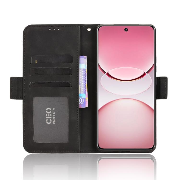 For vivo T4 5G / iQOO Z10 5G Global Skin Feel Calf Texture Card Slots Leather Phone Case