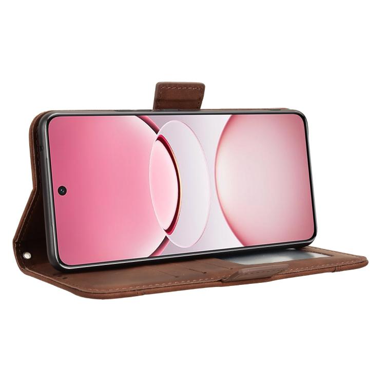 For vivo T4 5G / iQOO Z10 5G Global Skin Feel Calf Texture Card Slots Leather Phone Case