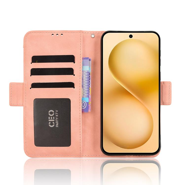 For vivo X200 FE / S30 Pro mini Skin Feel Calf Texture Card Slots Leather Phone Case