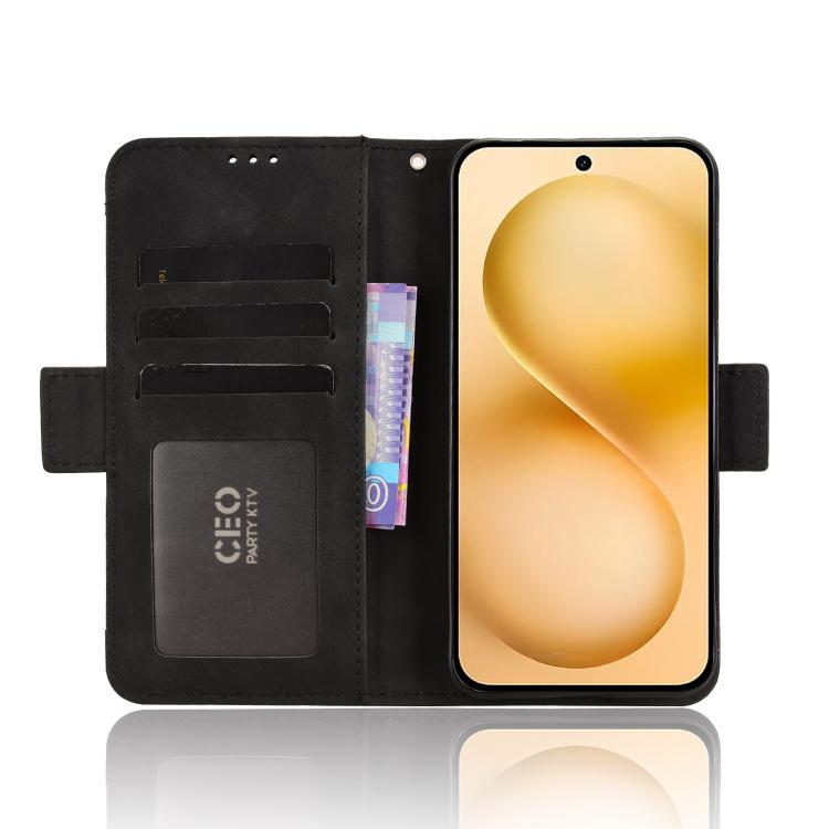 For vivo X200 FE / S30 Pro mini Skin Feel Calf Texture Card Slots Leather Phone Case