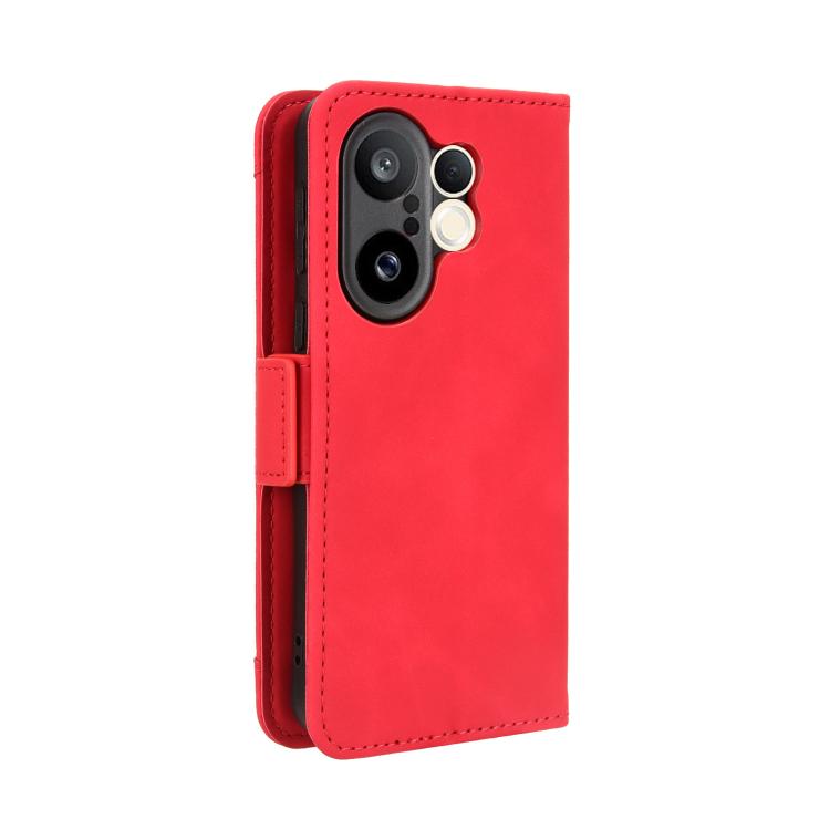 For vivo X200 FE / S30 Pro mini Skin Feel Calf Texture Card Slots Leather Phone Case