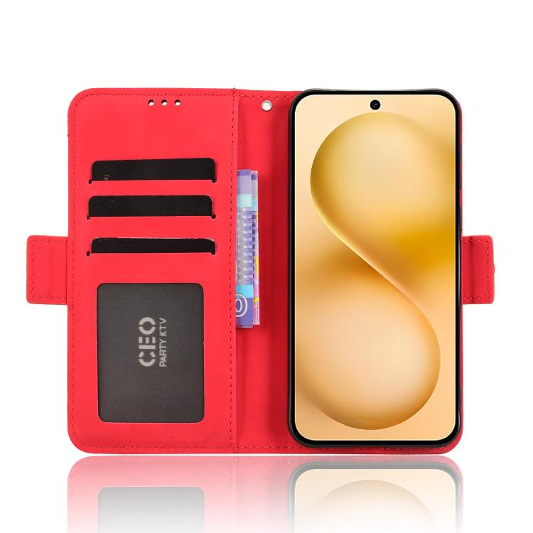 For vivo X200 FE / S30 Pro mini Skin Feel Calf Texture Card Slots Leather Phone Case