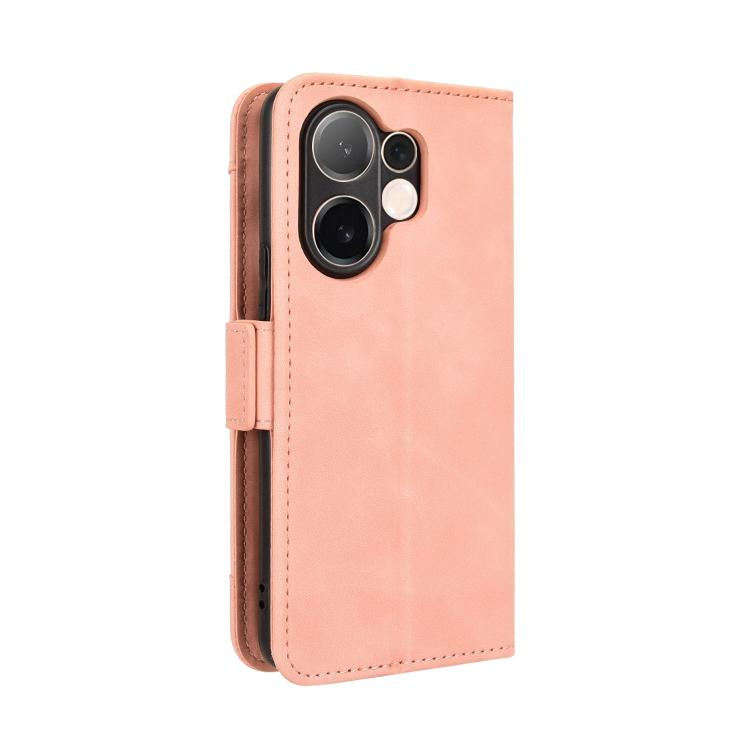 For vivo V60 5G Skin Feel Calf Texture Card Slots Leather Phone Case