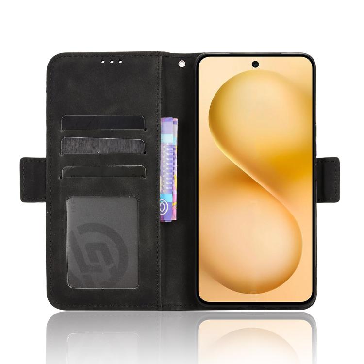 For vivo V60 5G Skin Feel Calf Texture Card Slots Leather Phone Case