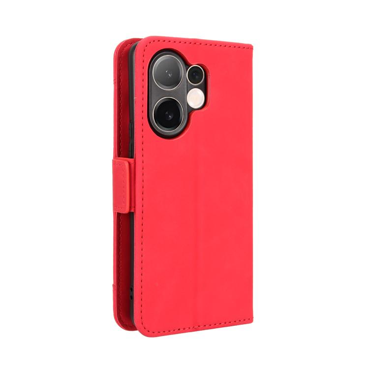 For vivo V60 5G Skin Feel Calf Texture Card Slots Leather Phone Case