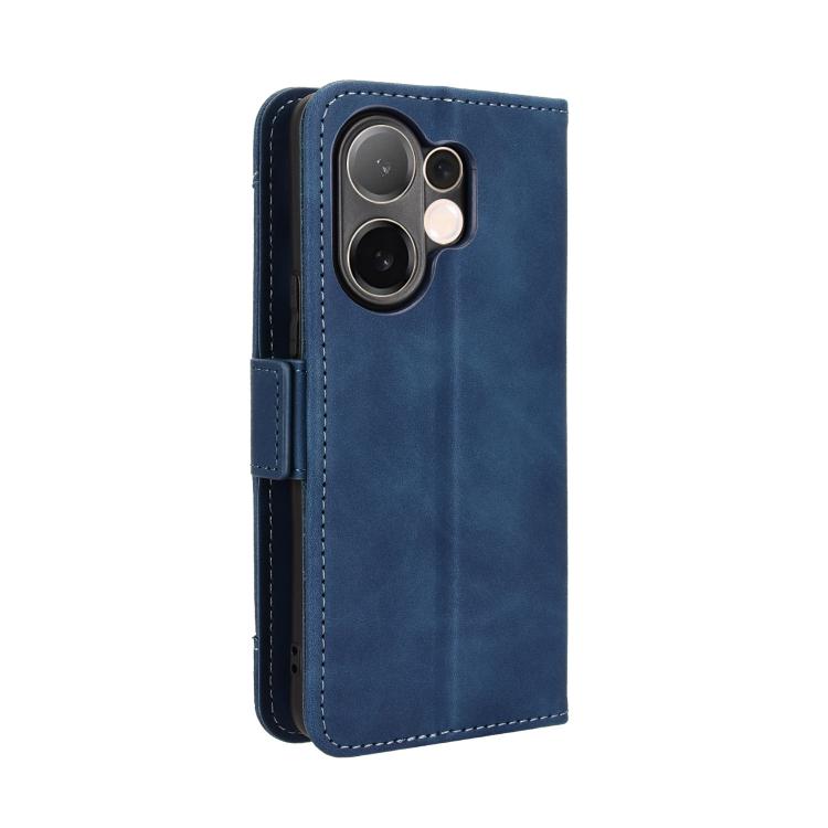 For vivo V60 5G Skin Feel Calf Texture Card Slots Leather Phone Case