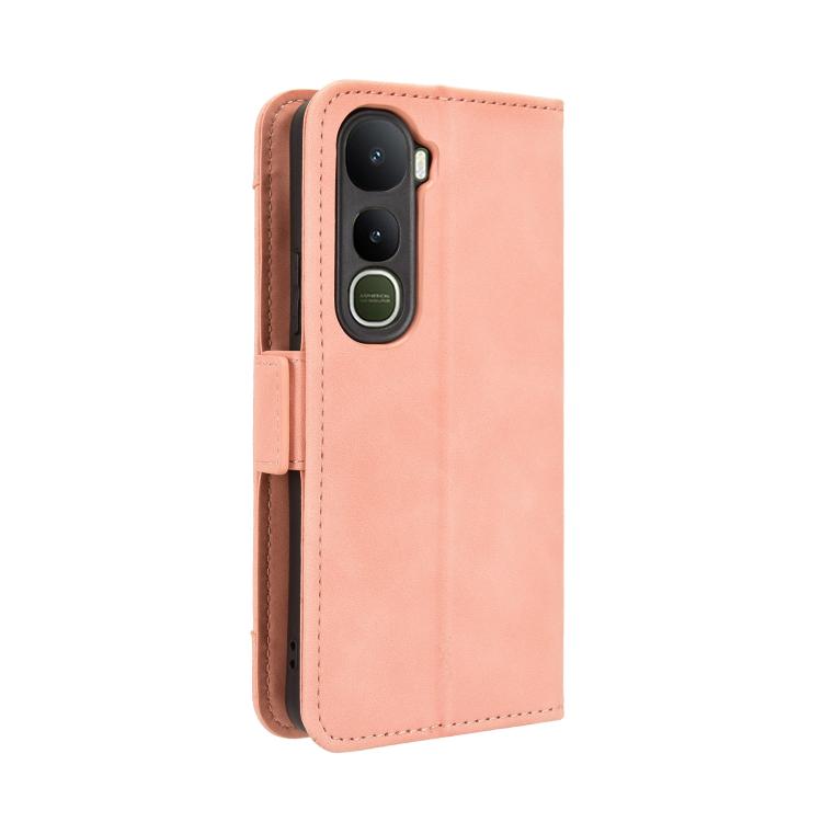 For vivo Y400 4G / 5G / iQOO Z10 Lite 4G Skin Feel Calf Texture Card Slots Leather Phone Case