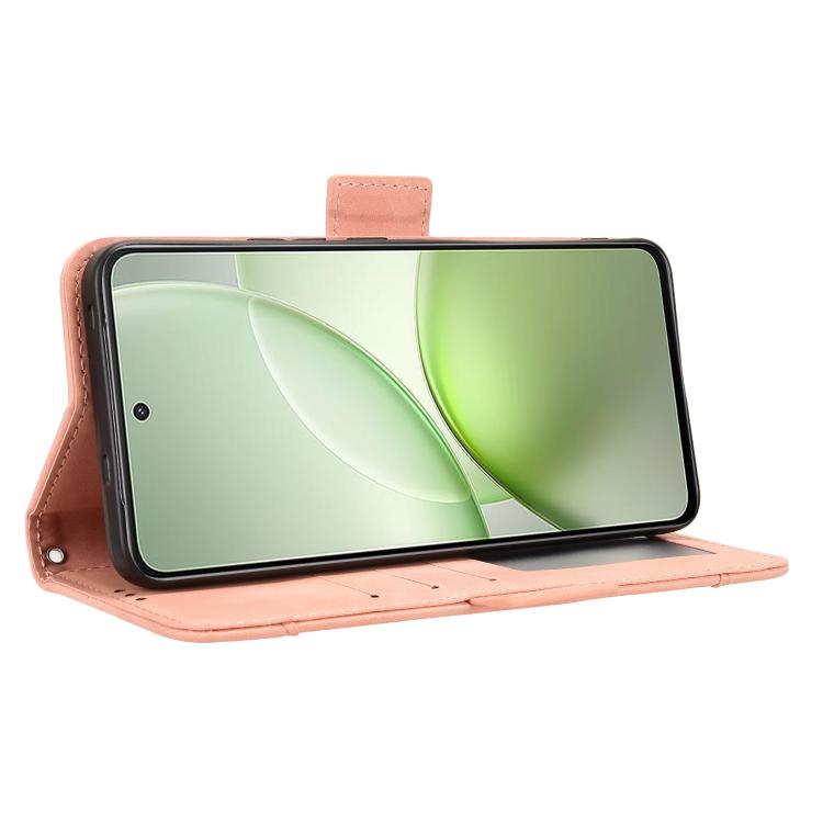 For vivo Y400 4G / 5G / iQOO Z10 Lite 4G Skin Feel Calf Texture Card Slots Leather Phone Case