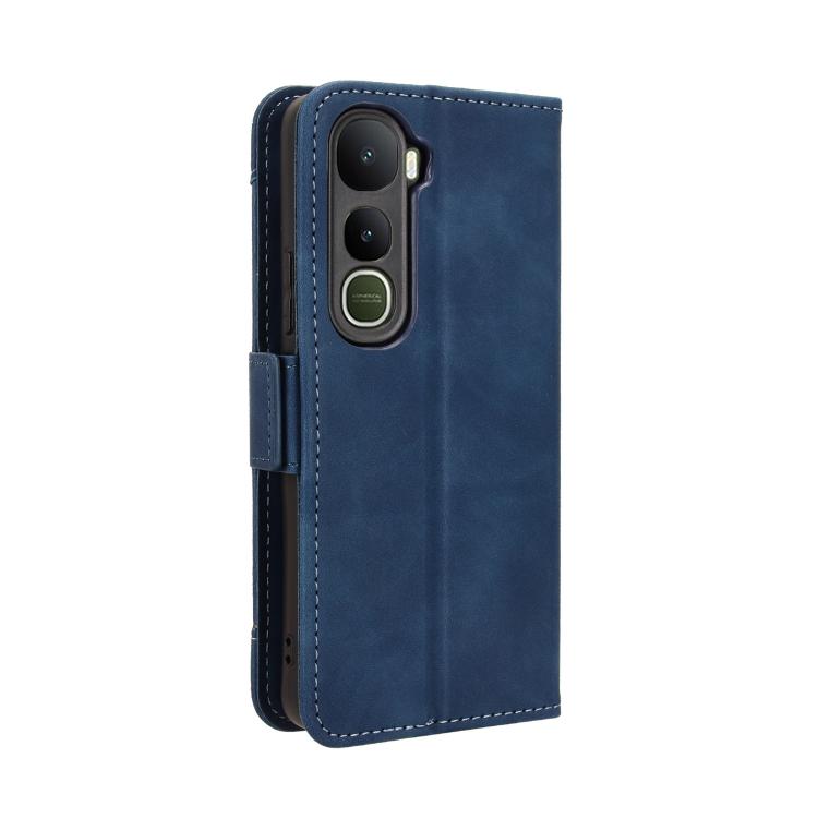 For vivo Y400 4G / 5G / iQOO Z10 Lite 4G Skin Feel Calf Texture Card Slots Leather Phone Case