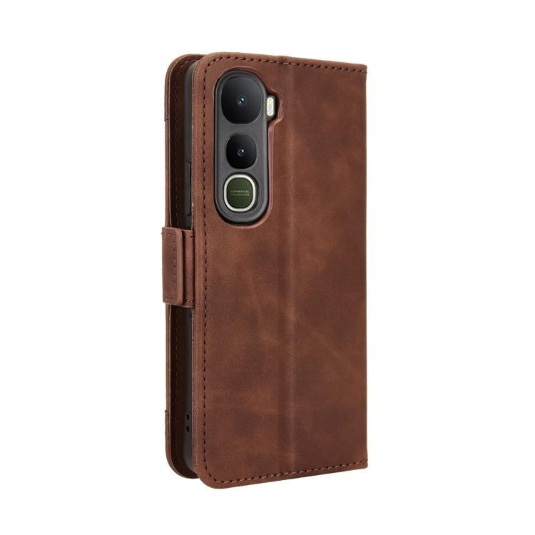 For vivo Y400 4G / 5G / iQOO Z10 Lite 4G Skin Feel Calf Texture Card Slots Leather Phone Case