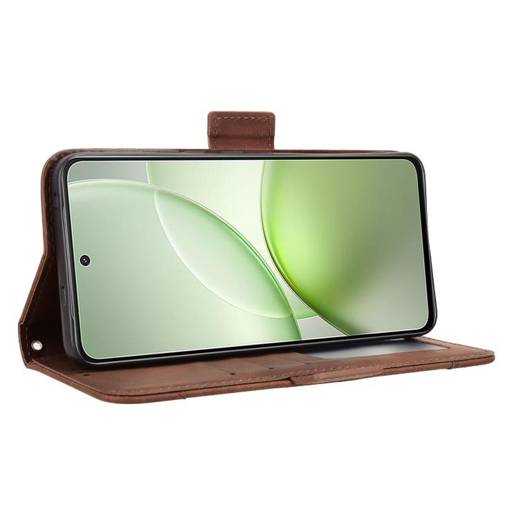 For vivo Y400 4G / 5G / iQOO Z10 Lite 4G Skin Feel Calf Texture Card Slots Leather Phone Case