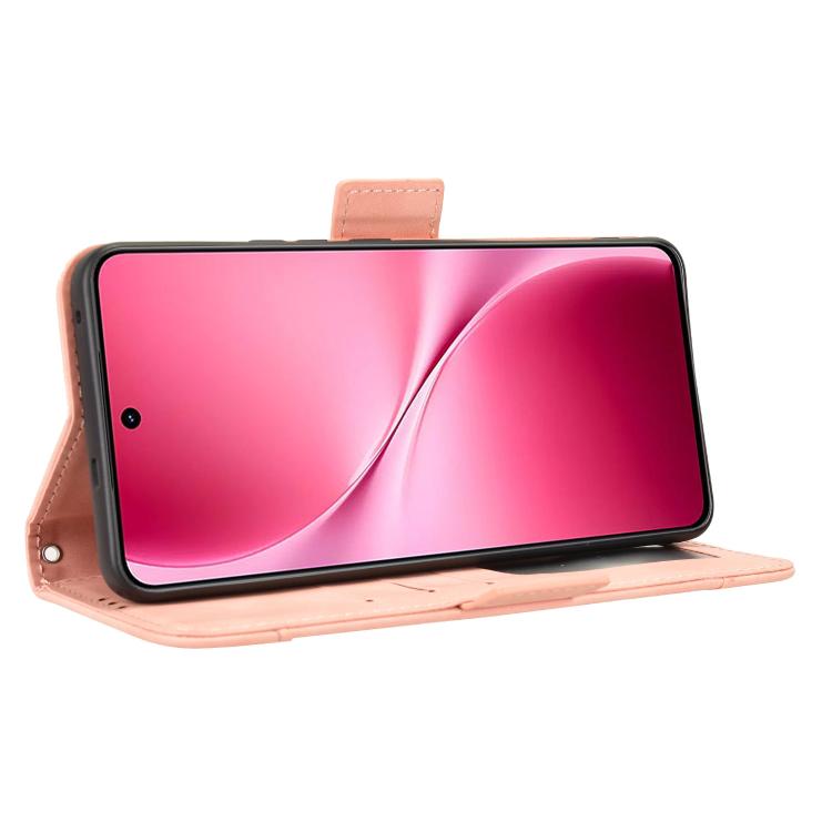 For vivo V60 Lite 4G / 5G Skin Feel Calf Texture Card Slots Leather Phone Case