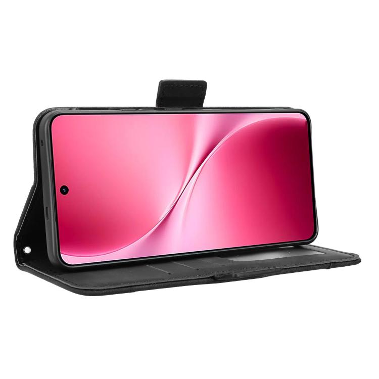 For vivo V60 Lite 4G / 5G Skin Feel Calf Texture Card Slots Leather Phone Case