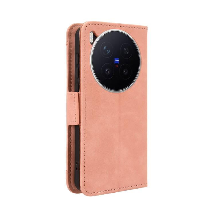 For vivo X300 Pro Skin Feel Calf Texture Card Slots Leather Phone Case
