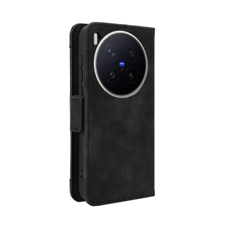 For vivo X300 Pro Skin Feel Calf Texture Card Slots Leather Phone Case