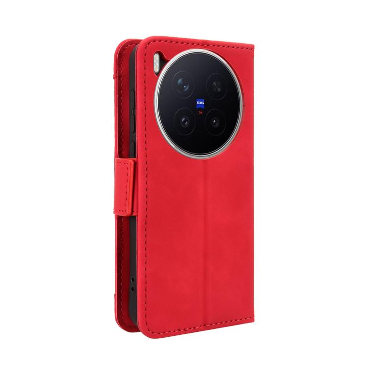 For vivo X300 Pro Skin Feel Calf Texture Card Slots Leather Phone Case