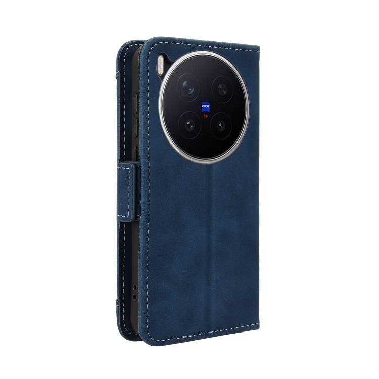 For vivo X300 Pro Skin Feel Calf Texture Card Slots Leather Phone Case