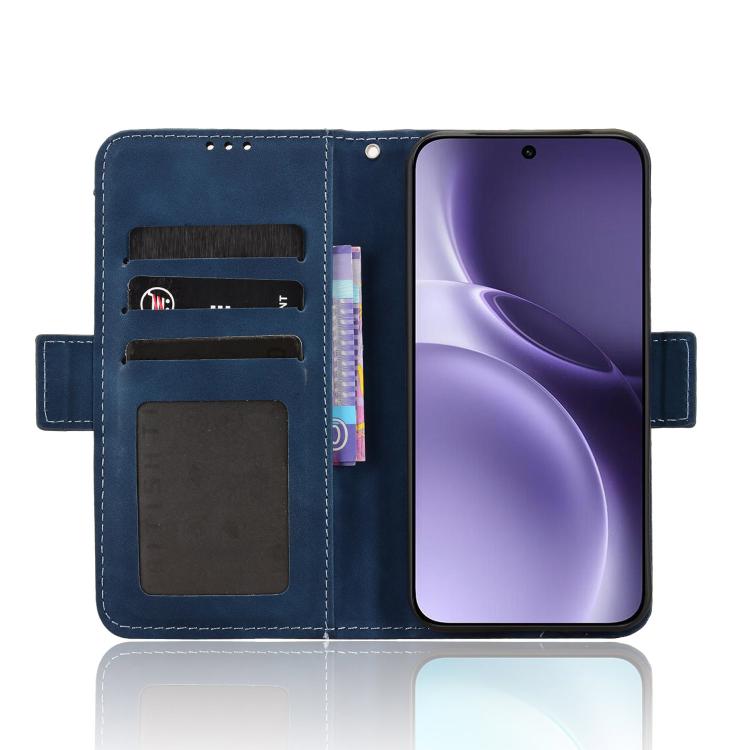 For vivo X300 Pro Skin Feel Calf Texture Card Slots Leather Phone Case