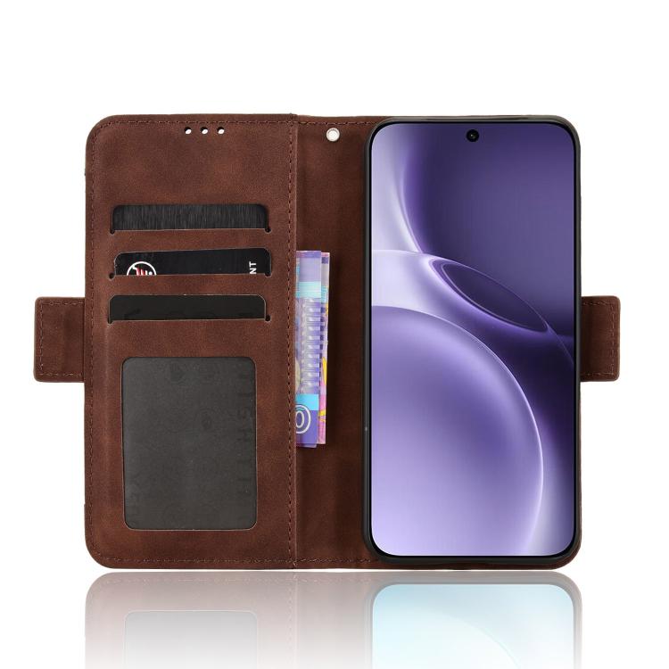 For vivo X300 Pro Skin Feel Calf Texture Card Slots Leather Phone Case