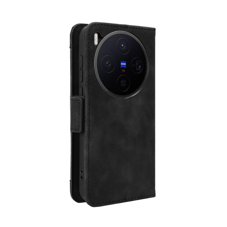 For vivo X300 Skin Feel Calf Texture Card Slots Leather Phone Case