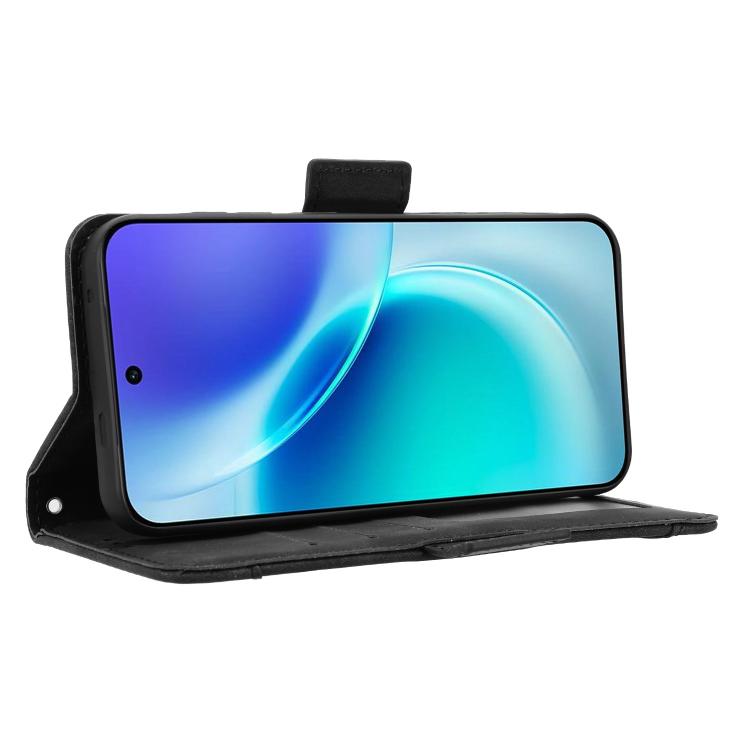 For vivo X300 Skin Feel Calf Texture Card Slots Leather Phone Case
