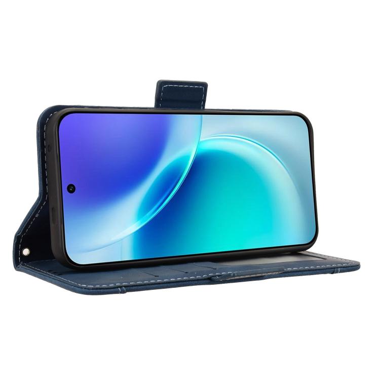 For vivo X300 Skin Feel Calf Texture Card Slots Leather Phone Case