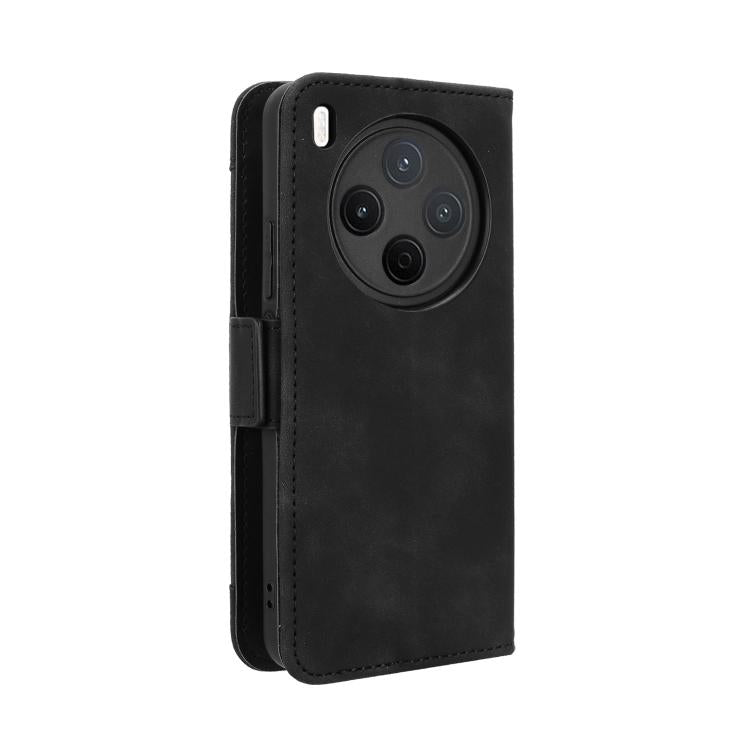 For vivo Y500 Pro 5G Skin Feel Calf Texture Card Slots Leather Phone Case